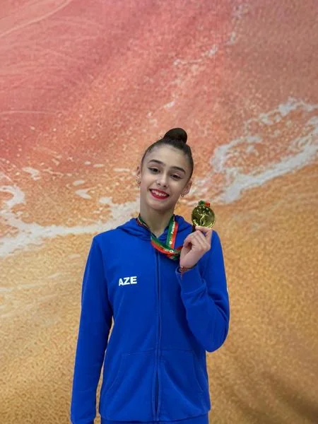 Azərbaycan bədii gimnastları beynəlxalq turnirdə üç medal qazanıblar