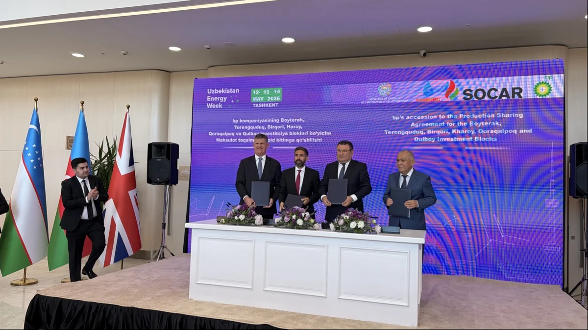 BP enters North Ustyurt PSA in Uzbekistan