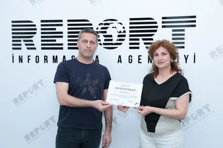 Training program of Report Media School's 20th group completed