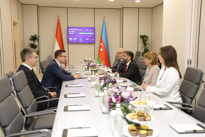 SOCAR MOL Group ilə enerji təhlükəsizliyi və əlavə əməkdaşlığı müzakirə edib