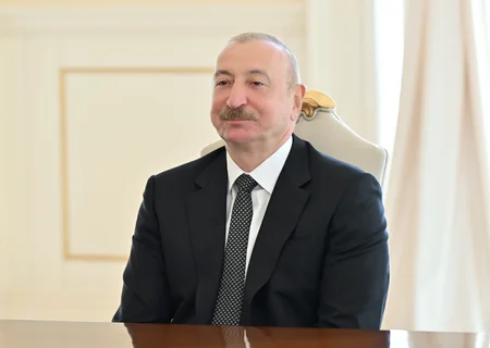 Ильхам Алиев принял председателя Национального совета Словакии