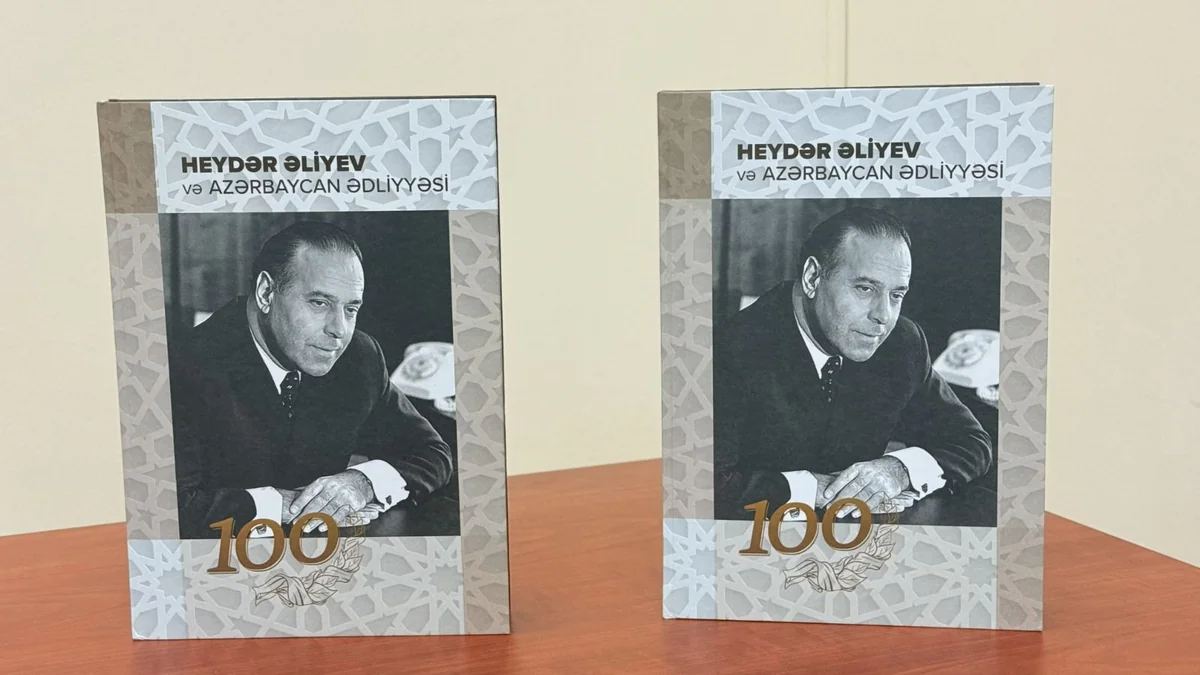 Heydər Əliyev və Azərbaycan Ədliyyəsi kitabının təqdimatı olub