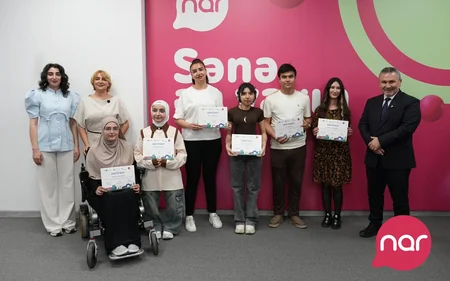 Nar WUF13 çərçivəsində inklüziv təcrübə proqramı iştirakçılarını təltif edib