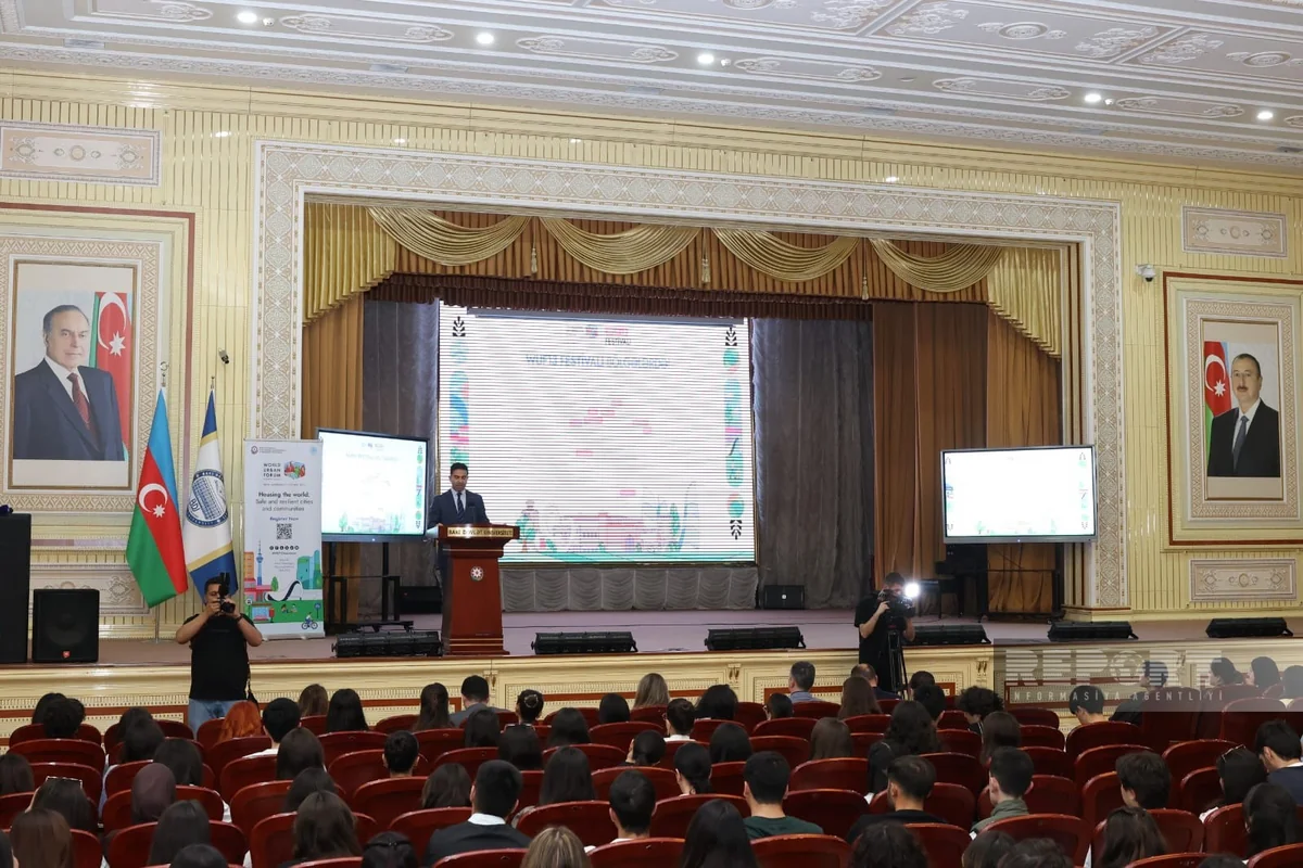 Next awareness session on WUF13 held at Baku State University