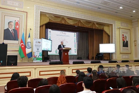 Next awareness session on WUF13 held at Baku State University