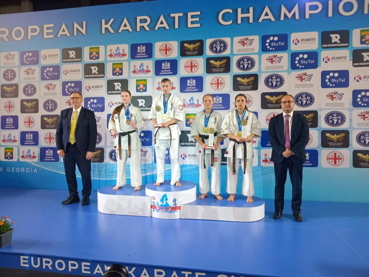 Azerbaijani karate team win six medals at European Championship