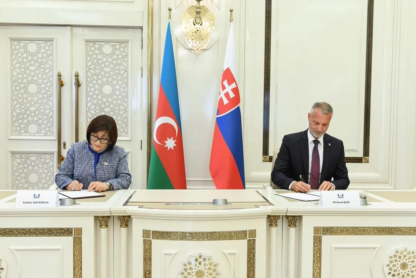 Parliaments of Azerbaijan, Slovakia ink MoU