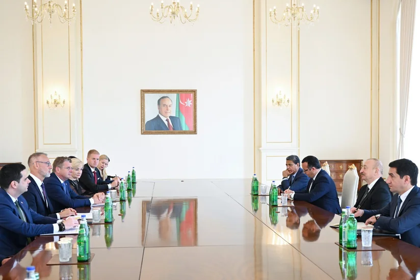 Ilham Aliyev, Raši mull opportunities for Slovak companies in Azerbaijan