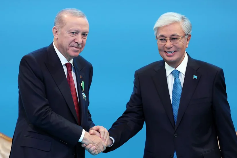 Qazaxıstanda Ərdoğana dövlət ordeni verilib - YENİLƏNİB