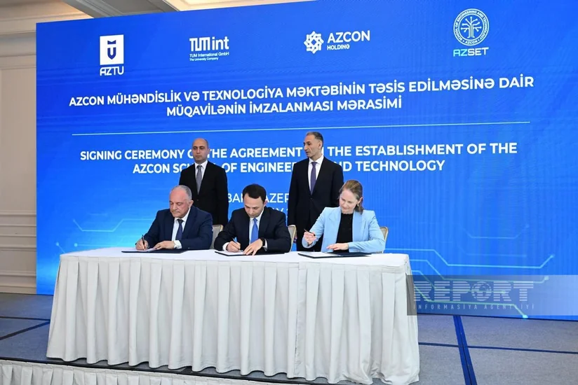 AZCON Mühəndislik və Texnologiya Məktəbi təsis edilib
