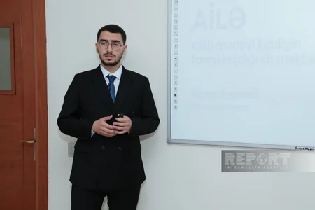 İlahiyyat İnstitutunda Ailə dəyərləri mövzusunda açıq dərs keçirilib