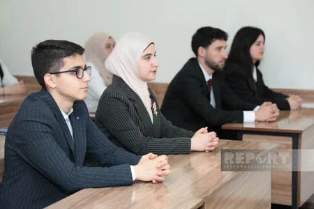 İlahiyyat İnstitutunda Ailə dəyərləri mövzusunda açıq dərs keçirilib