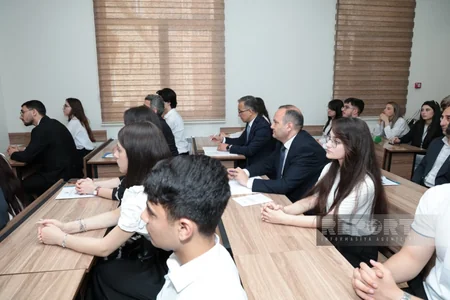 İlahiyyat İnstitutunda Ailə dəyərləri mövzusunda açıq dərs keçirilib