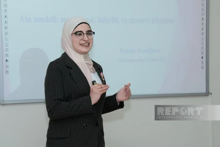 İlahiyyat İnstitutunda Ailə dəyərləri mövzusunda açıq dərs keçirilib