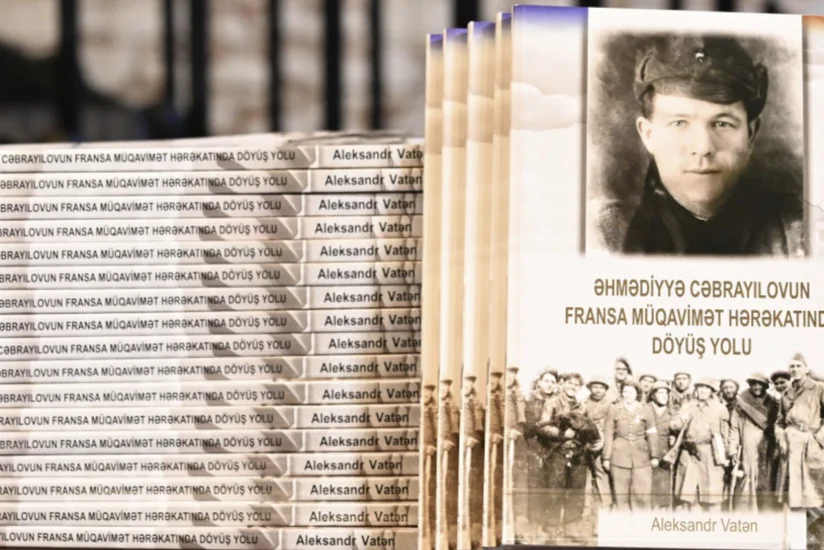 Book dedicated to Azerbaijani WW2 hero Ahmadiyya Jabrayilov presented in France