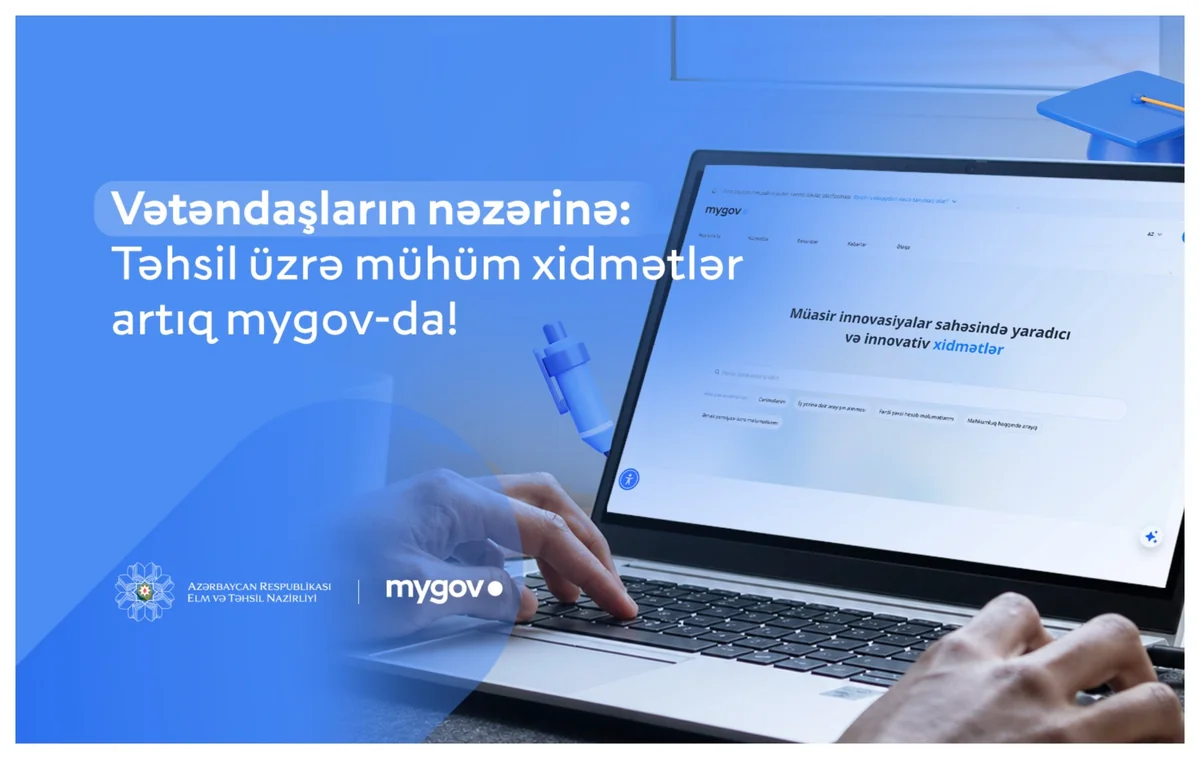 mygov platformasına yeni təhsil xidmətləri inteqrasiya edilib