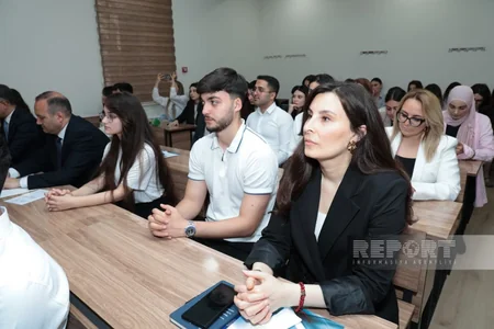 İlahiyyat İnstitutunda Ailə dəyərləri mövzusunda açıq dərs keçirilib