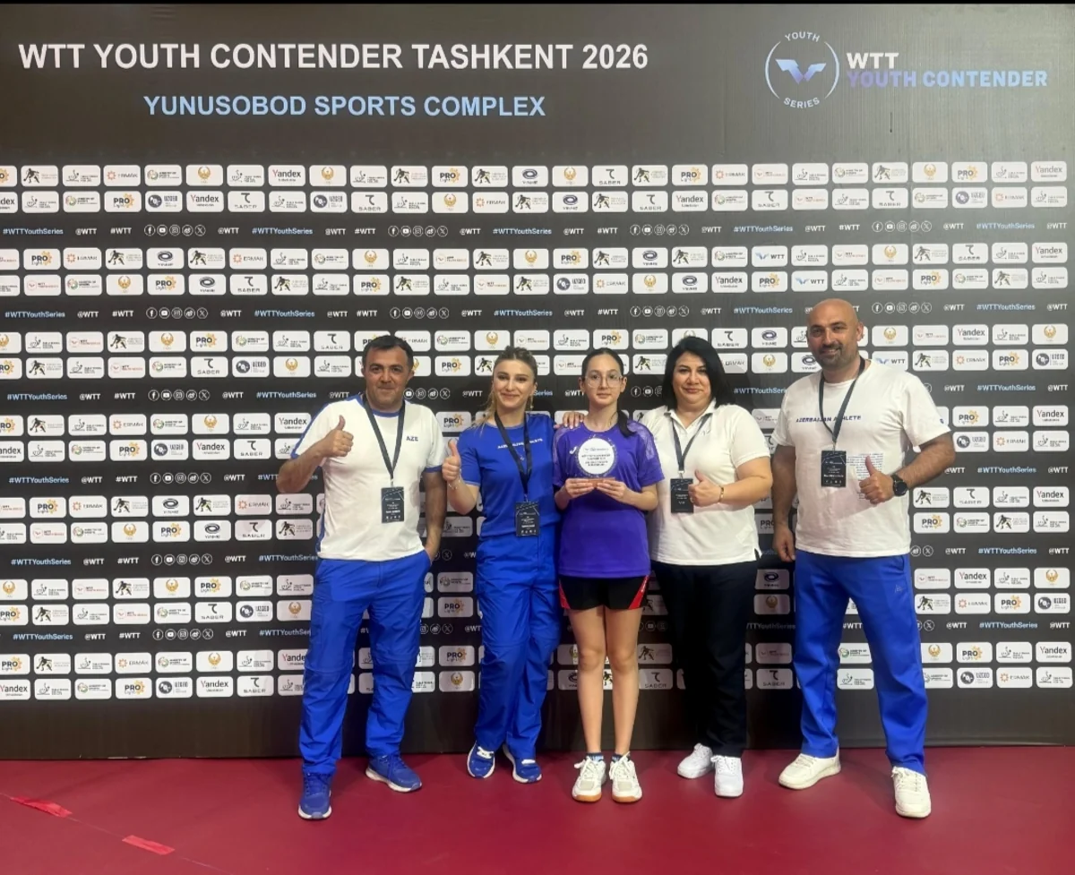 Azərbaycanın stolüstü tennisçisi Mehin Mirzəbalayeva beynəlxalq turnirin mükafatçısı olub