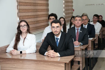 İlahiyyat İnstitutunda Ailə dəyərləri mövzusunda açıq dərs keçirilib