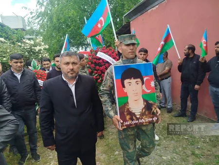 Füzulidə I Qarabağ müharibəsinin itkin-şəhidi Rafiq Cəfərov dəfn edilib - YENİLƏNİB