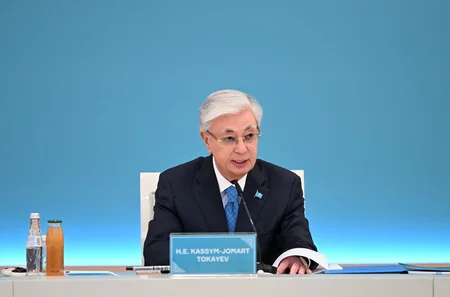 President Ilham Aliyev addresses Informal Summit of OTS Heads of State in Turkistan - UPDATED