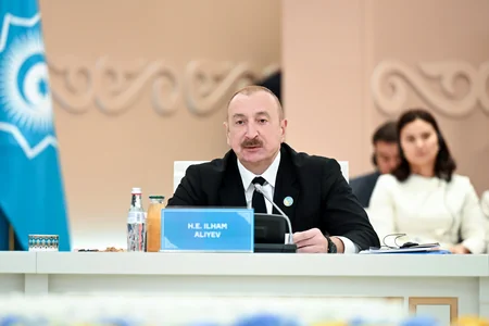 President Ilham Aliyev addresses Informal Summit of OTS Heads of State in Turkistan - UPDATED
