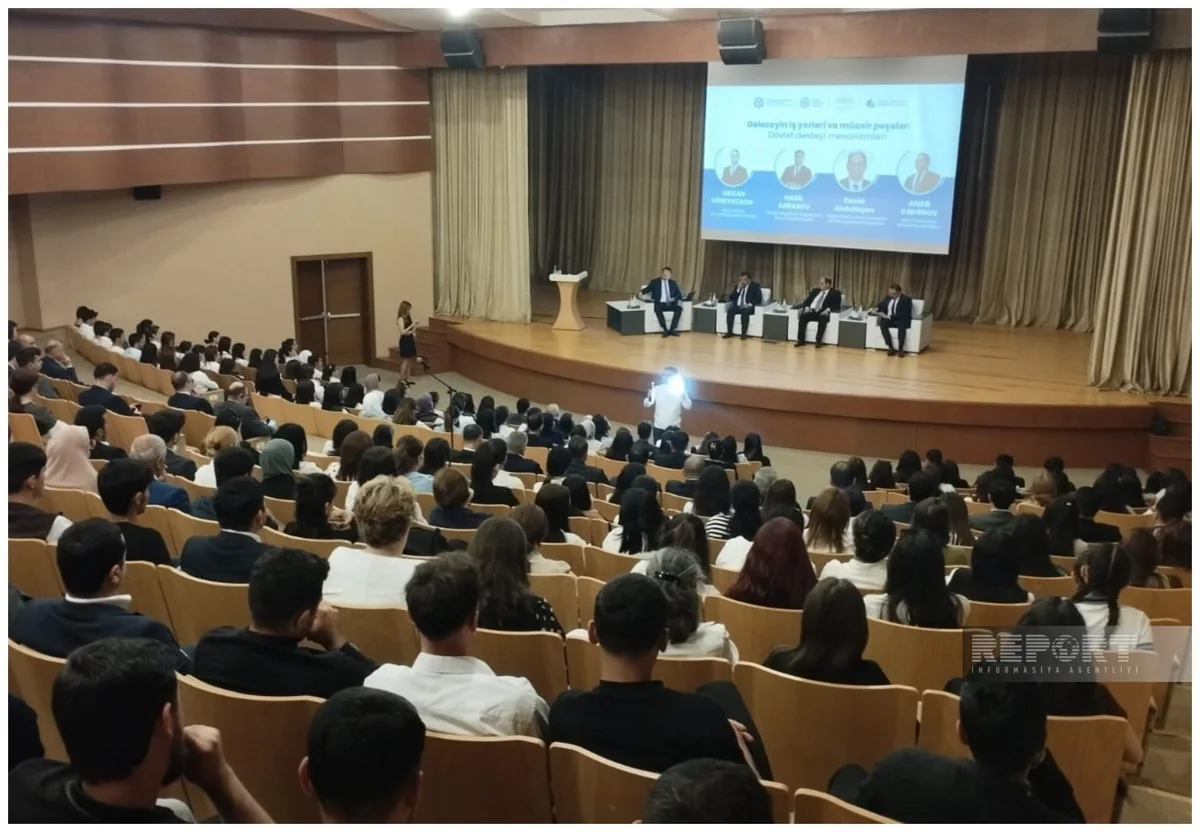 Ağdaşda Region Gənclərinin Məşğulluq Forumu keçirilib