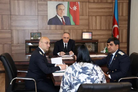 Kamran Əliyev Masallıda vətəndaşları qəbul edib
