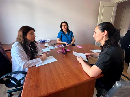 Səhiyyə Nazirliyi Cəbrayılda bölgə sakinləri üçün tibbi-humanitar aksiya keçirib