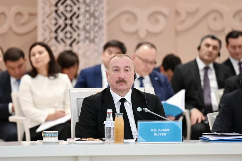 President of Azerbaijan: Trans-Caspian fiber-optic cable line is planned to become operational in the coming months