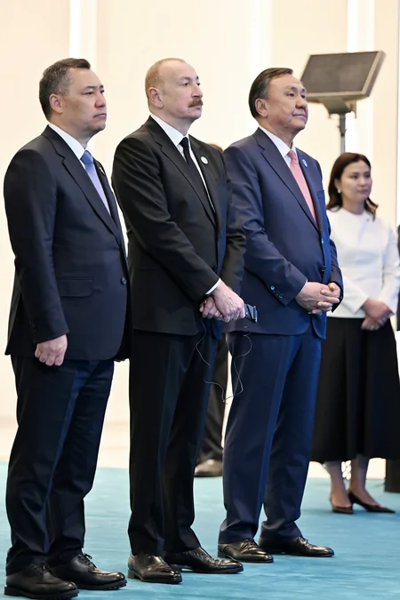 President Ilham Aliyev attends groundbreaking ceremony of Turkic Civilization Center