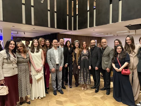 Londonda Tağıyev: Neft bədii filminin təqdimatı olub