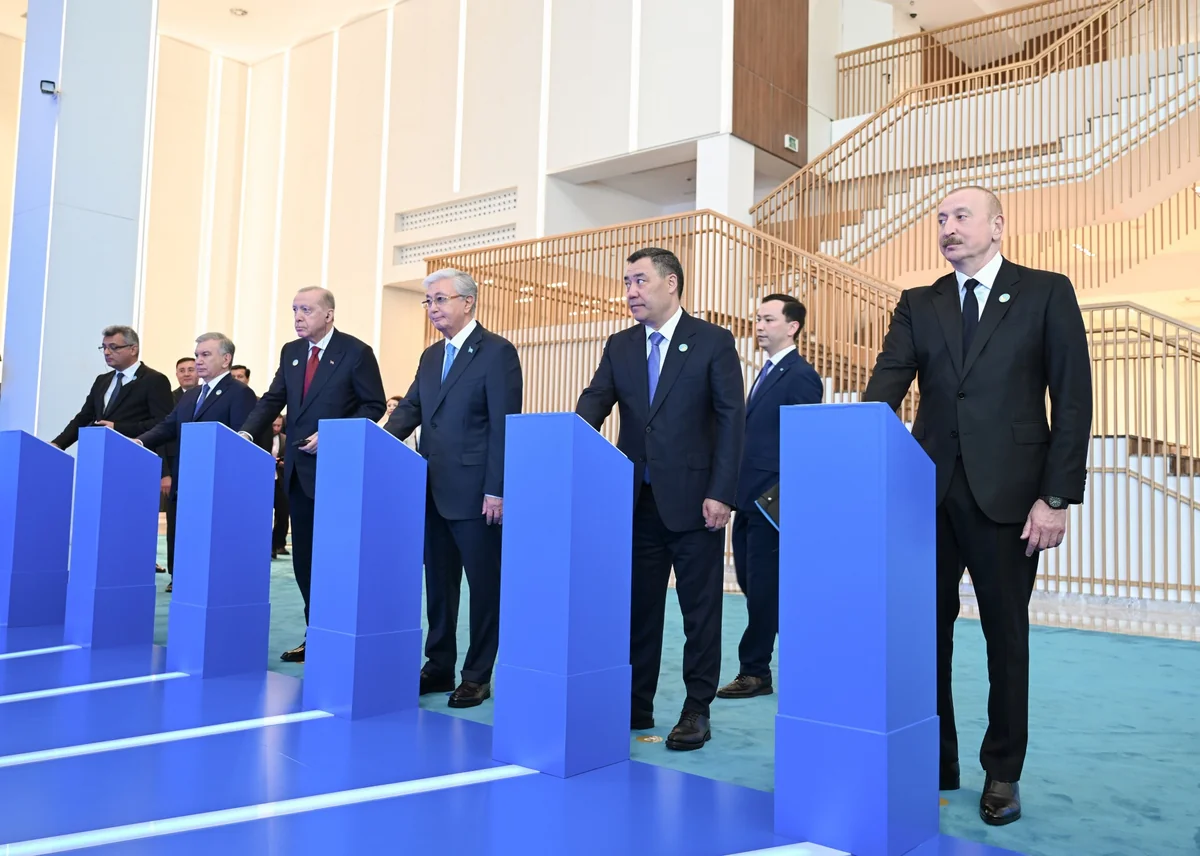 President Ilham Aliyev attends groundbreaking ceremony of Turkic Civilization Center
