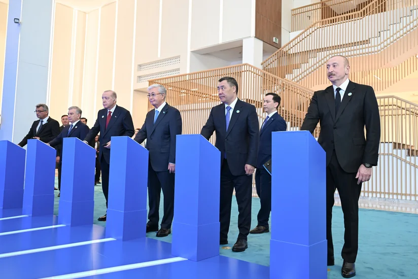 President Ilham Aliyev attends groundbreaking ceremony of Turkic Civilization Center