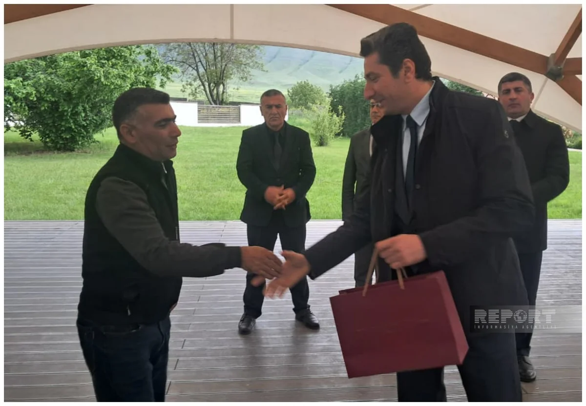 Xocalı rayonuna qayıdan daha 41 ailəyə açarlar təqdim edilib - YENİLƏNİB-2