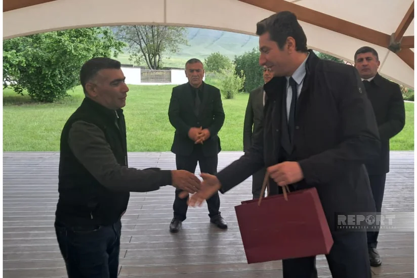 Xocalı rayonuna qayıdan daha 41 ailəyə açarlar təqdim edilib - YENİLƏNİB-2