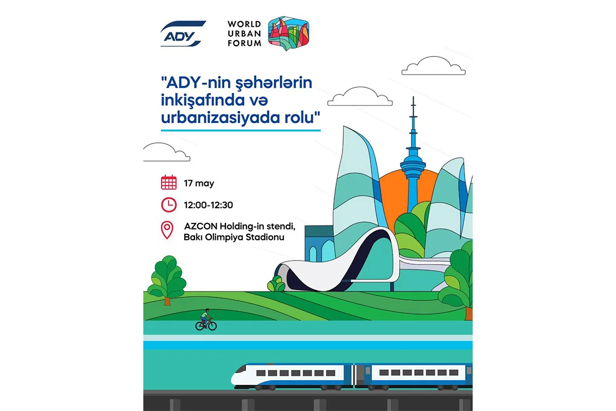 ADY to host WUF13 sessions on railways and urban growth