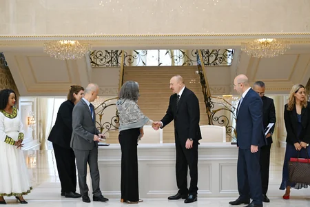 Prezident İlham Əliyev BMT-nin Məskunlaşma Proqramının icraçı direktorunu qəbul edib