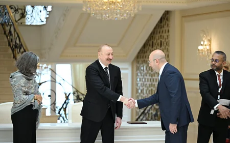 Prezident İlham Əliyev BMT-nin Məskunlaşma Proqramının icraçı direktorunu qəbul edib