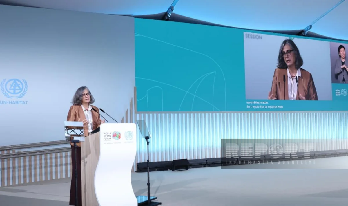Anaclaudia Rossbach: WUF13 offers hope for the future