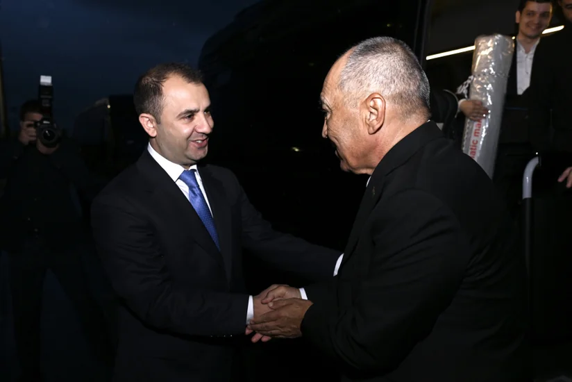 Deryageldi Orazov arrives in Azerbaijan to participate in WUF13