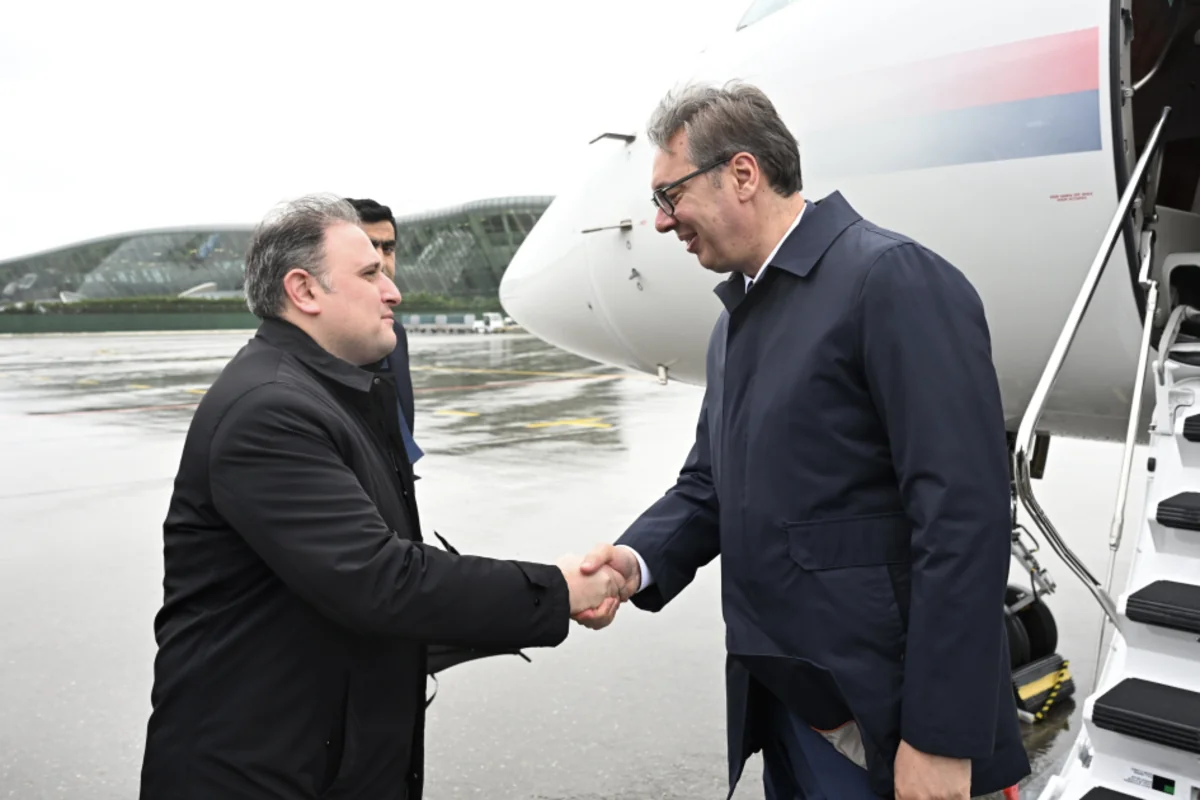 Serbian President arrives in Azerbaijan