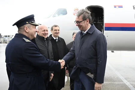 Serbian President arrives in Azerbaijan