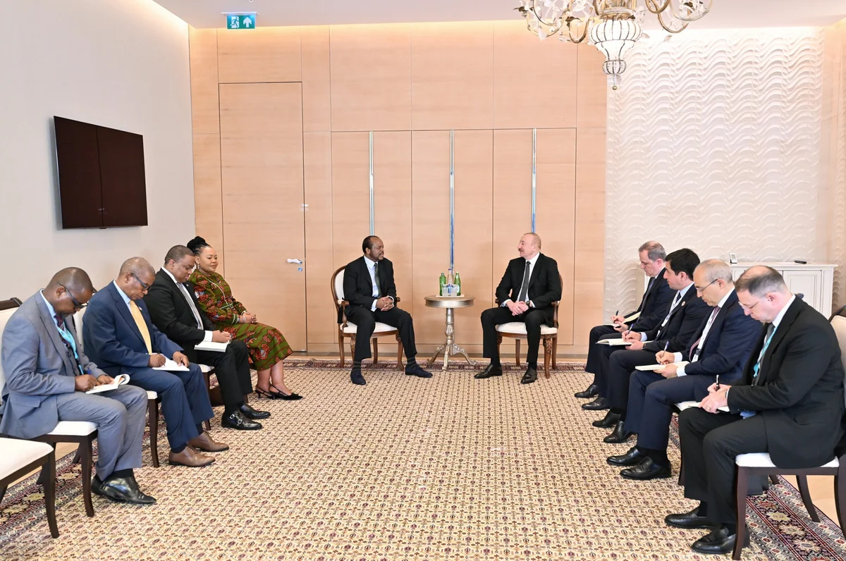 President Ilham Aliyev meets with delegation led by King of Eswatini