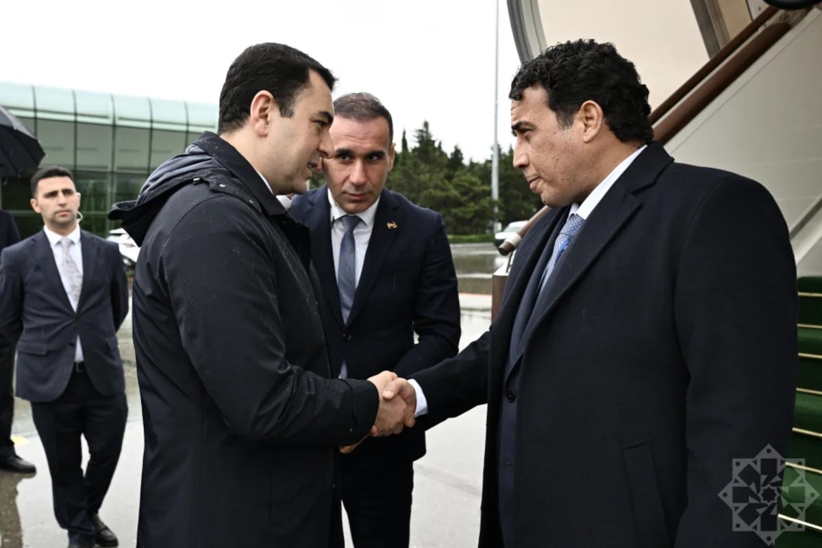 Chairman of Libyan Presidential Council arrives in Azerbaijan