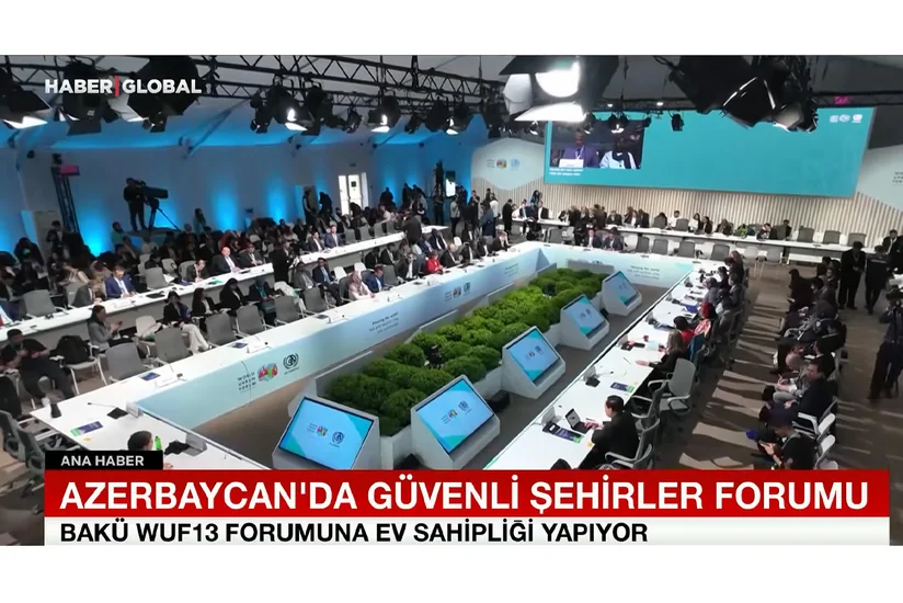 Haber Global WUF13ün ilk günü haqqında süjet hazırlayıb
