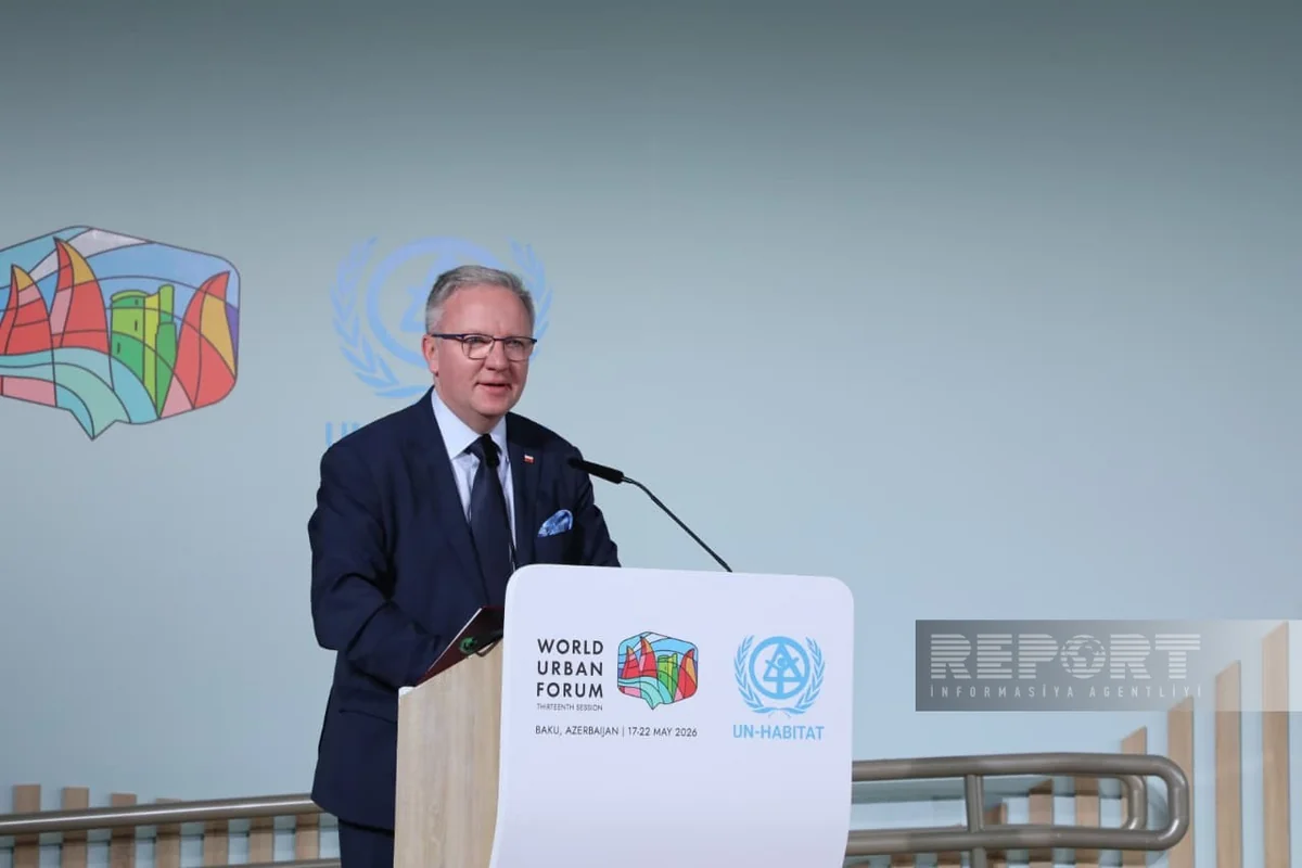 Kşiştof Şerski: WUF13 qlobal gündəm üçün kritik əhəmiyyətli bir vaxtda keçirilir