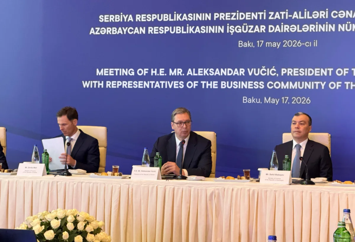 Aleksandar Vučić: Trade with Azerbaijan should increase fivefold