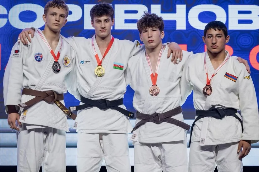 Azərbaycanın yeniyetmə cüdoçuları Rusiyada keçirilmiş turnirdə iki medal əldə ediblər