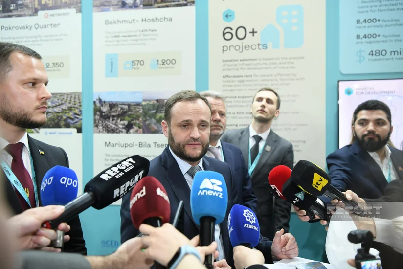 Oleksiy Kuleba Bakıda Ümumdünya Şəhərsalma Forumunun təşkilinə görə Azərbaycana təşəkkür edib